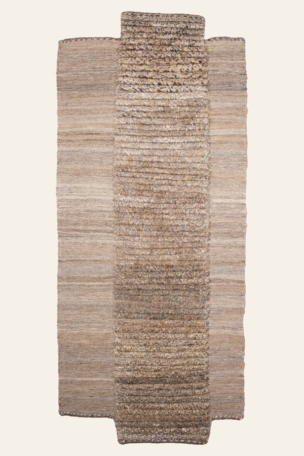 Gabbeh Kelim Läufer asymmetrisch, 85 × 175 cm