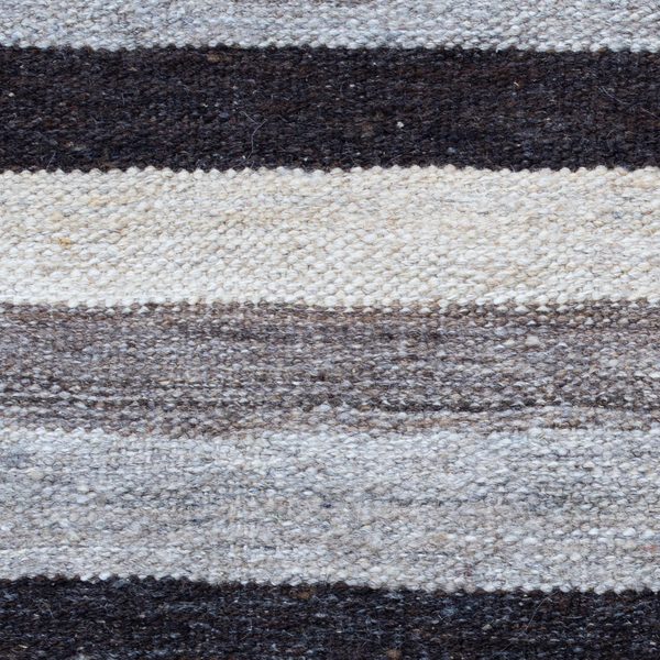 Streifen in Schwarz, Grau und Beige in Nahaufnahme